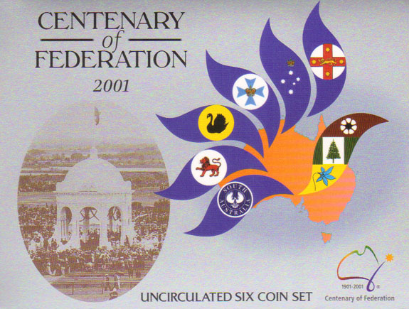 2001 Australia Mint Set (Federation) K000163